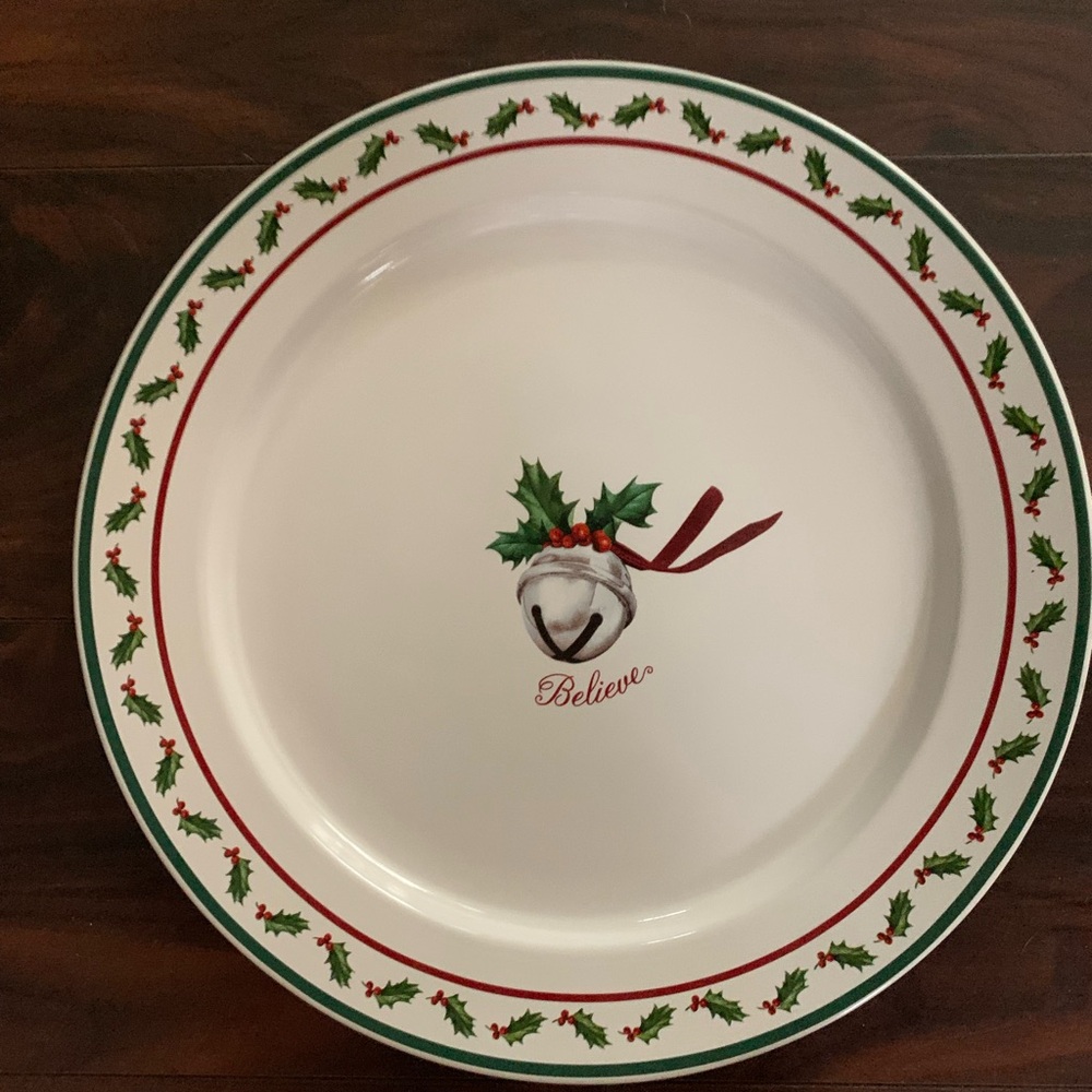 Hallmark Polar Express BELIEVE Holiday Plate collectors plate